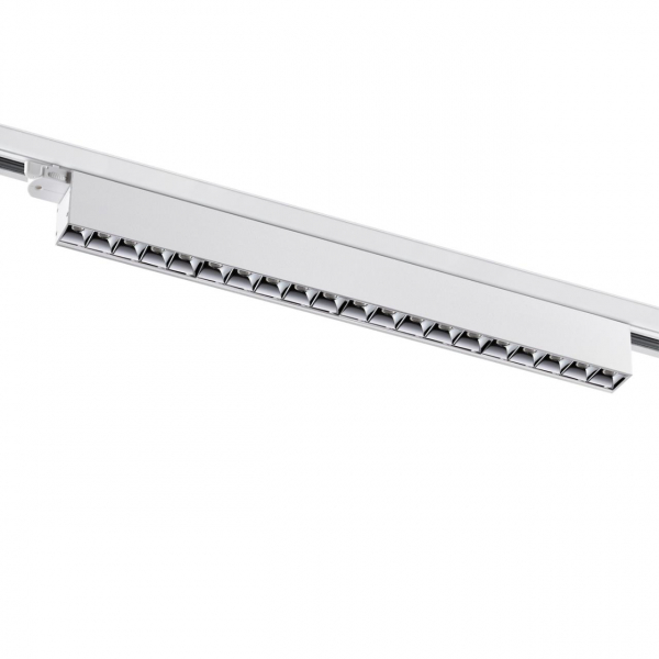 358846 PORT NT22 141 белый Светильник трехфазный трековый светодиодный IP20 LED 4000K 30W 220V ITER