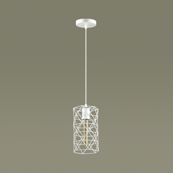 3730/1 SUSPENTIONI LN19 212 белый Подвес E27 1*60W 220V OLAF, изображение 2