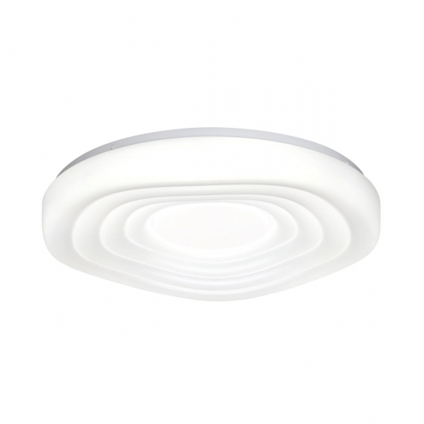 7679/DL PALE SN 153 Светильник пластик/белый LED 48Вт 3000-6000К D380 IP43 пульт ДУ FASS, изображение 3