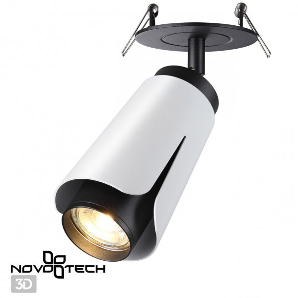 370833 SPOT NT22 315 белый Светильник встраиваемый IP20 GU10 9W 220V TULIP, изображение 4