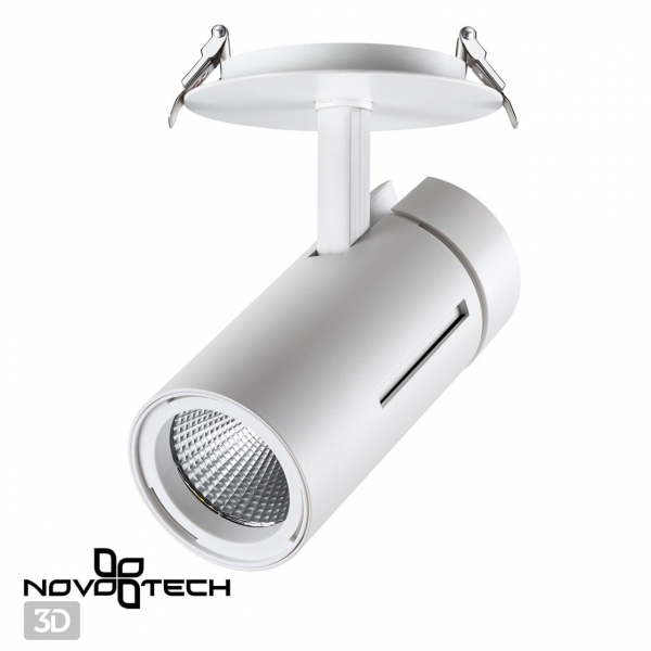 358600 SPOT NT21 254 белый Светильник встраиваемый светодиодный IP20 LED 4000K 30W 175-245V DEP, изображение 3