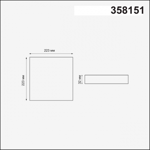 358151 SPOT NT19 301 белый Встраиваемый светильник IP20 LED 3000K 24W 85 - 265V MON, изображение 3