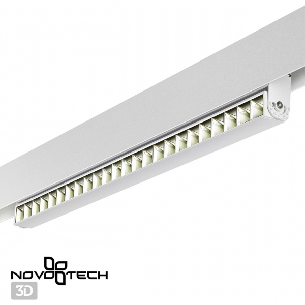 358544 SHINO NT21 072 белый Трековый светильник для низковольного шинопровода IP20 LED 4000K 24W 48V FLUM, изображение 3