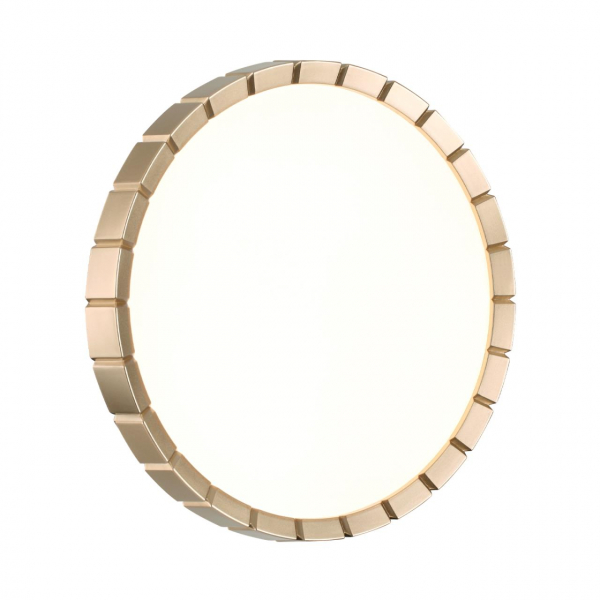 7648/CL PALE SN 88 Светильник пластик/белый/золотой LED 30Вт 4000К D336 IP43 ATABI GOLD, изображение 4