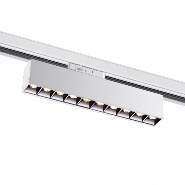 358862 PORT NT22 143 белый Светильник трехфазный трековый светодиодный IP20 LED 4000K 16W 220V ITER, изображение 2
