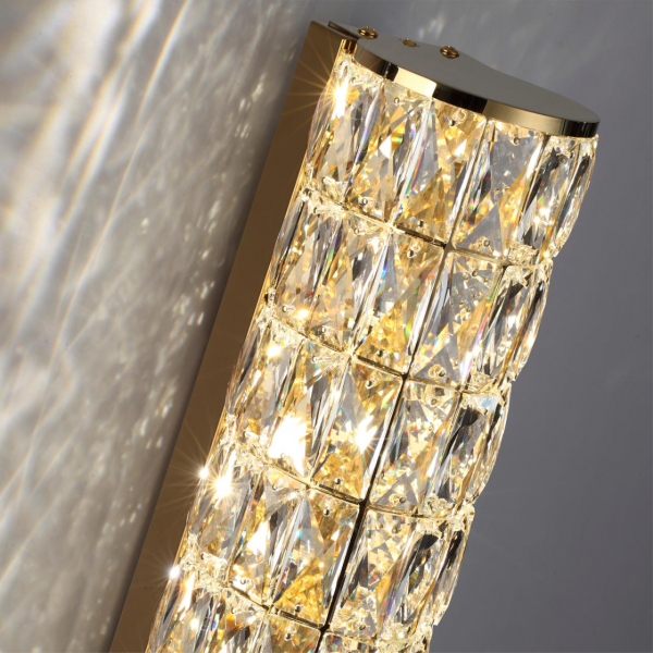 4926/8WL L-VISION ODL24 481 золото/металл/хрусталь Настенный светильник LED 8W 4000K 463Лм PANTA, изображение 4