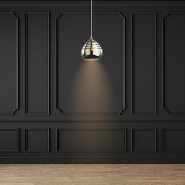 5286/1 SUSPENTIONI LN23 209 никель, серый Подвес E27 1*40W 220V LESTER, изображение 3