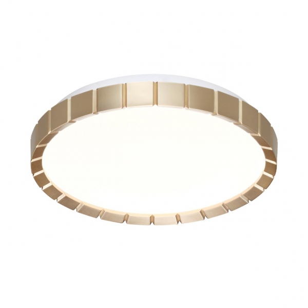 7648/CL PALE SN 88 Светильник пластик/белый/золотой LED 30Вт 4000К D336 IP43 ATABI GOLD, изображение 2