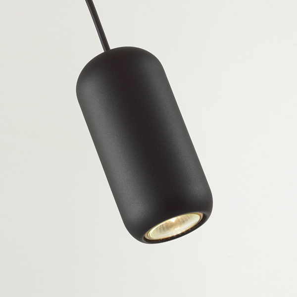 5060/1B PENDANT ODL24 313 черный/металл Подвес GU10 LED 4W COCOON, изображение 4