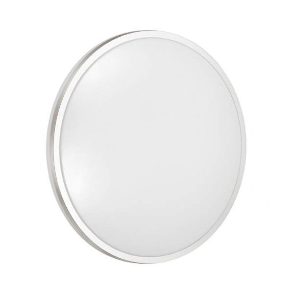 3008/DL TAN SN 174 Светильник пластик/никель LED 48Вт 3000-6500K D390 IP43 пульт ДУ/ LampSmart PARTIAL