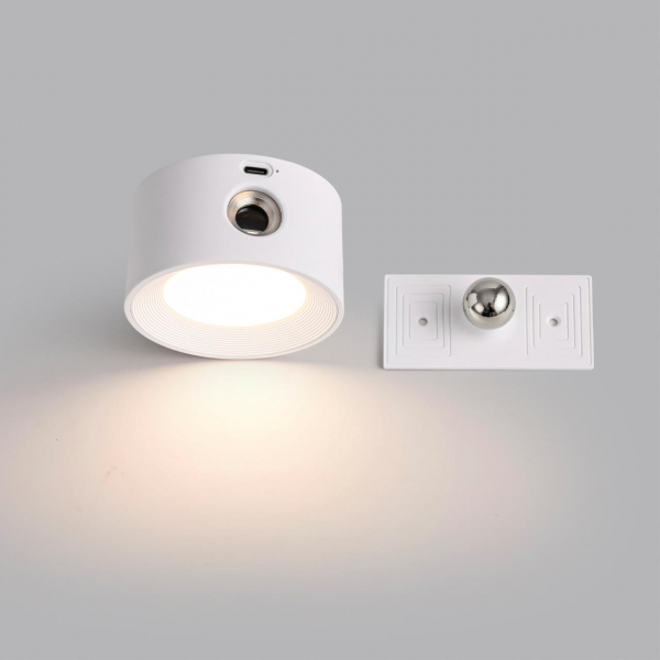 6539/3WL LEDIO LN23 024 белый Бра LED 3W 4000K 240Лм 220V YUMA, изображение 2