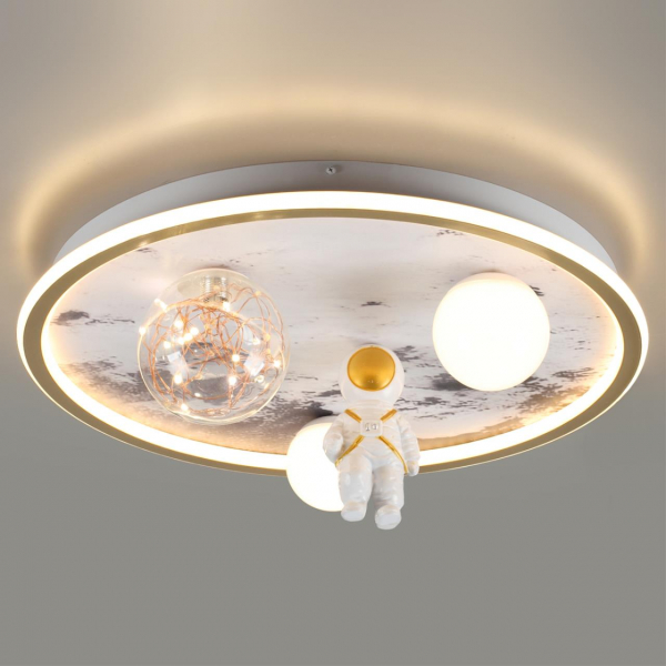 6507/88CL LEDIO LN23 066 белый, золотой Потолочный светильник LED 88W 3000-6000K 5668Лм 220V ATLAS, изображение 2