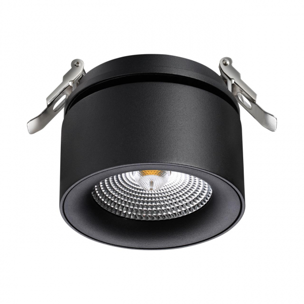 358783 SPOT NT21 275 черный Светильник встраиваемый светодиодный IP20 LED 25W 4000K 2200Лм 100-265V GRODA, изображение 3
