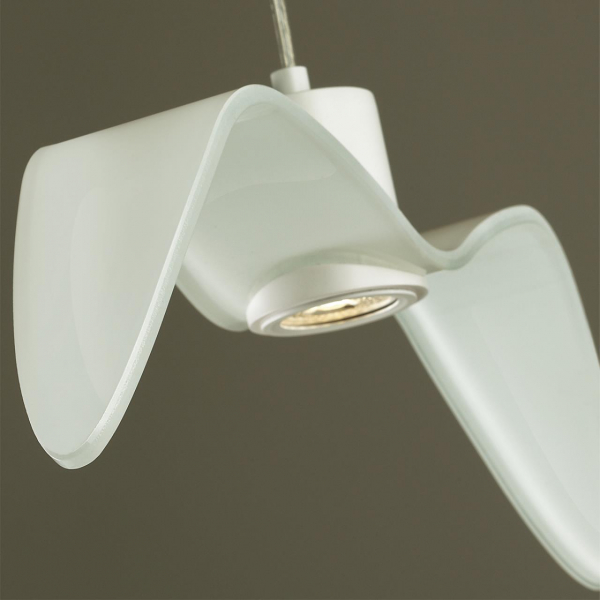 4904/1C PENDANT ODL22 333 белый/стекло Подвес GU10 1*5W BIRDS, изображение 6