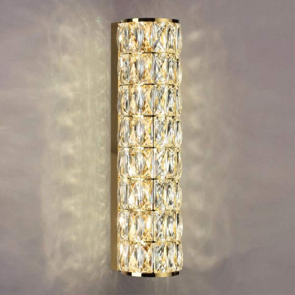 4926/8WL L-VISION ODL24 481 золото/металл/хрусталь Настенный светильник LED 8W 4000K 463Лм PANTA, изображение 3