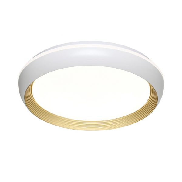 7650/EL PALE SN 86 Светильник пластик/золотой LED 70Вт 3000-6000К D480 IP43 пульт ДУ TOFIQ WHITE, изображение 3