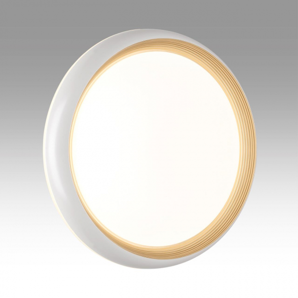 7650/EL PALE SN 86 Светильник пластик/золотой LED 70Вт 3000-6000К D480 IP43 пульт ДУ TOFIQ WHITE, изображение 4