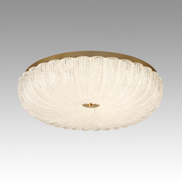 7719/60L PIKO LED SN 40 Светильник металл/стекло/прозрачный/золотой LED 60Вт 3000-6500K D500 IP20 пульт ДУ TESORO, изображение 4