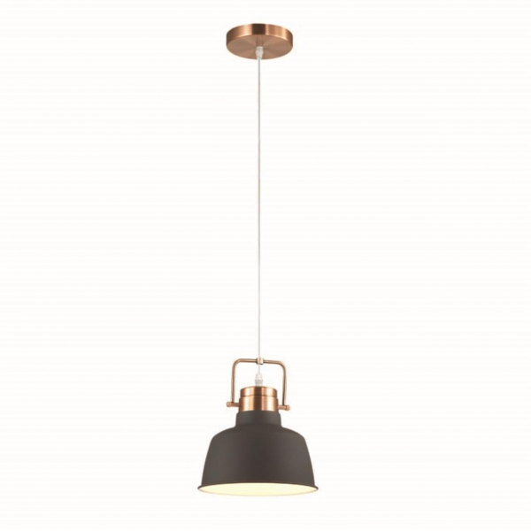 3325/1 PENDANT ODL17 363 темн.серый/медный Подвес E27 60W 220V SERT