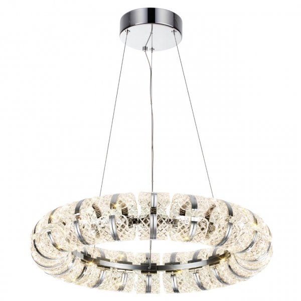 5029/128L L-VISION ODL24 455 хром/металл/акрил Люстра LED 128W 4000K 7847лм MIRAGE, изображение 2