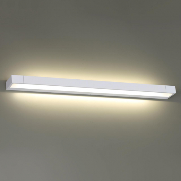 3887/24WW HIGHTECH ODL22 269 белый/металл Настенный поворотный светильник IP44 LED 24W 2532Лм 4000K ARNO, изображение 3