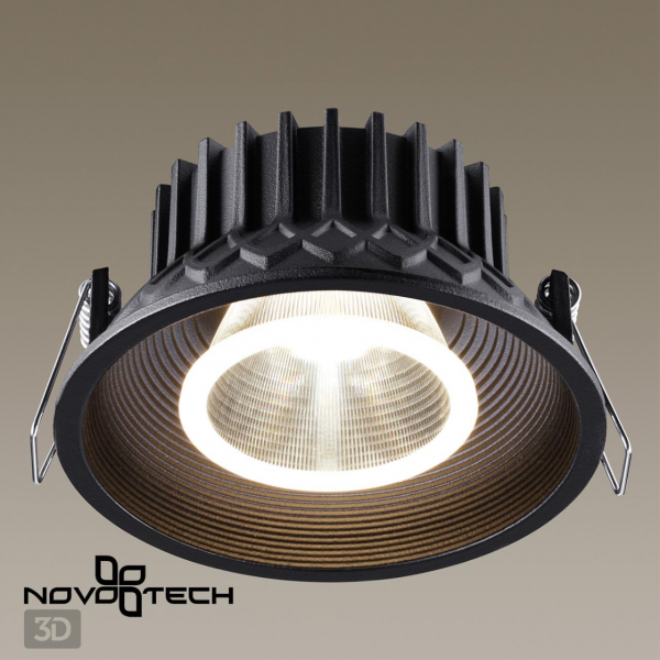 Софит 358790 BIND черн LED 15W 4000K, изображение 5