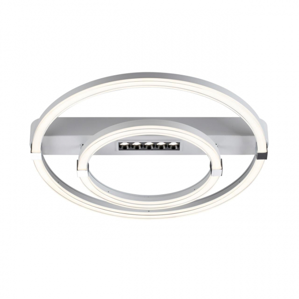 7665/55LR MITRA LED SN 64 Светильник пластик/белый LED 55Вт 3000-4000-6000K 545х505 IP20 пульт ДУ TRECKY, изображение 3