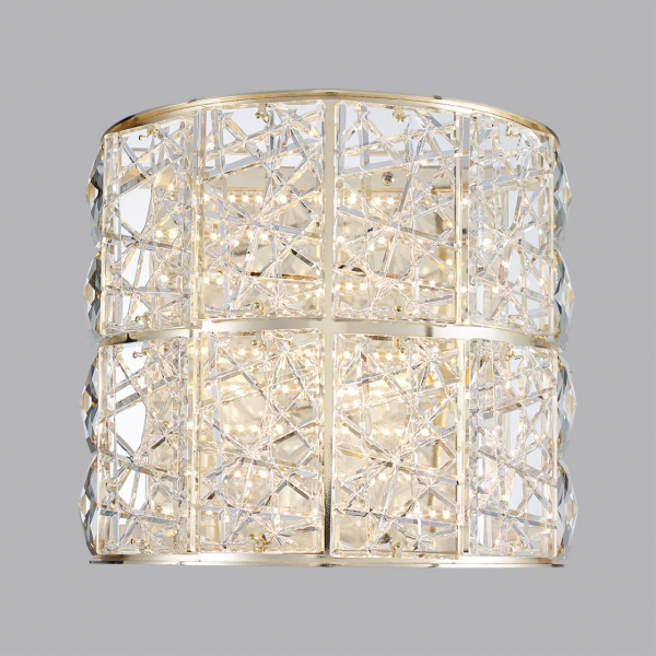 5071/32WL HALL ODL24 493 золото/прозрачный/металл/хрусталь/стекло Бра LED 15W 3700K VERSION, изображение 3