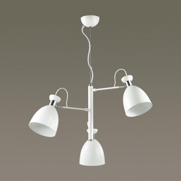 3734/3 MODERNI LN19 154 белый Люстра E27 3*60W 220V KIZZY, изображение 2
