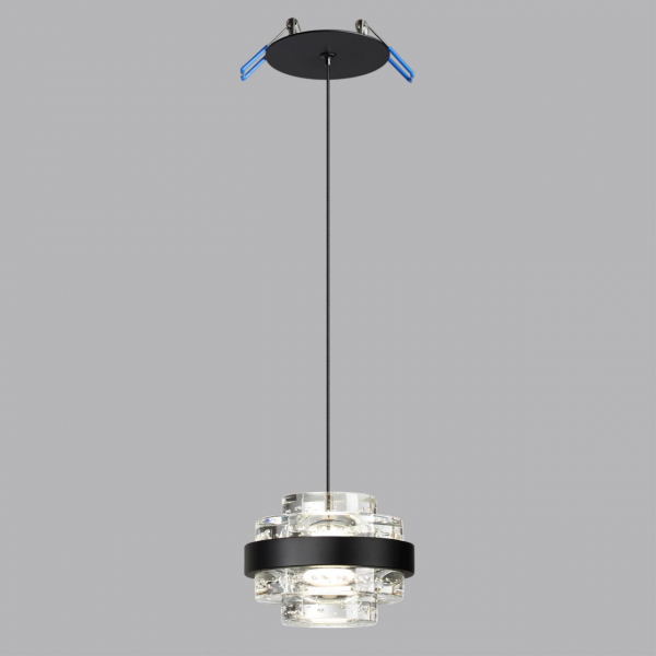 5031/6L L-VISION ODL24 391 чёрный/металл/акрил Подвес LED 6W 4000K 432лм KLOT, изображение 4
