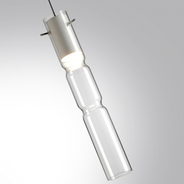 5059/5LB PENDANT ODL24 323 белый/прозрачный/металл/стекло Подвес LED 5W 3000K SCROW, изображение 4