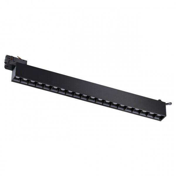358845 PORT NT22 141 черный Светильник трехфазный трековый светодиодный IP20 LED 4000K 30W 220V ITER, изображение 2
