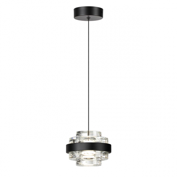 5031/6L L-VISION ODL24 391 чёрный/металл/акрил Подвес LED 6W 4000K 432лм KLOT, изображение 2