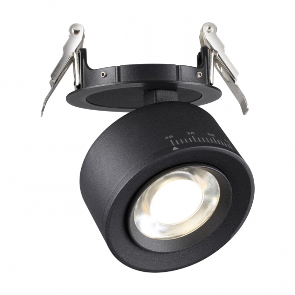 358944 SPOT NT22 266 черный Светильник встраиваемый светодиодный IP20 LED 4000К 18W 220V EDDY, изображение 2