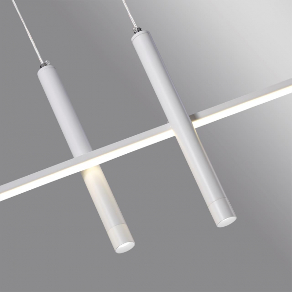 5614/28L LEDIO LN23 000 белый Светильник подвесной LED диммир. с ДУ 28W 3000-6000К 3053Лм 220V MIZUKI, изображение 2