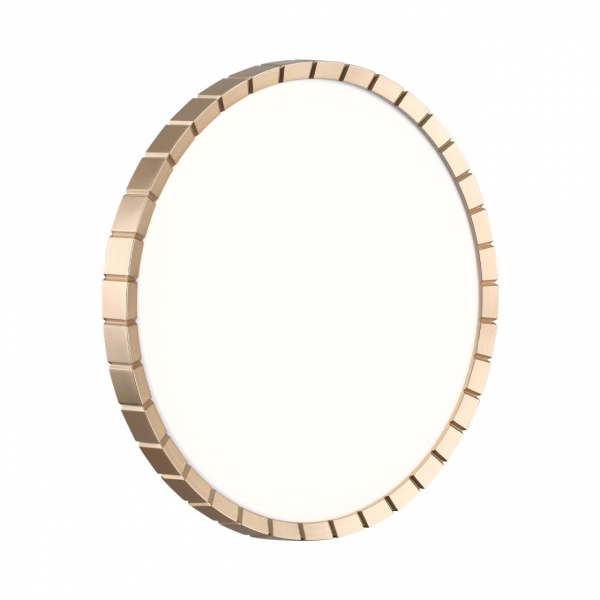 7648/DL PALE SN 88 Светильник пластик/белый/золотой LED 48Вт 4000К D385 IP43 ATABI GOLD, изображение 4