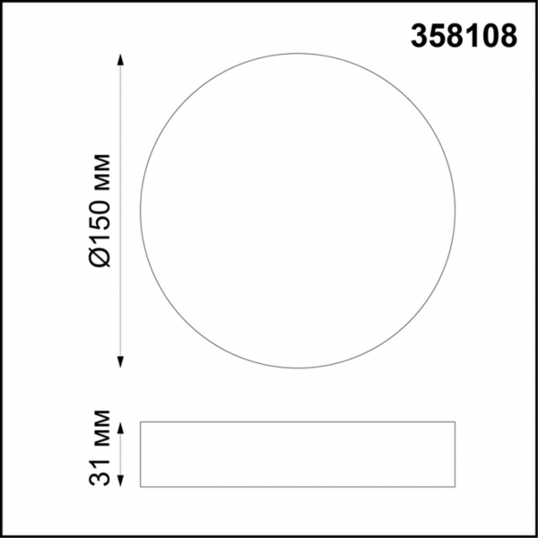 Светильник 358108 ORNATE бел LED 16W 4000K, изображение 3