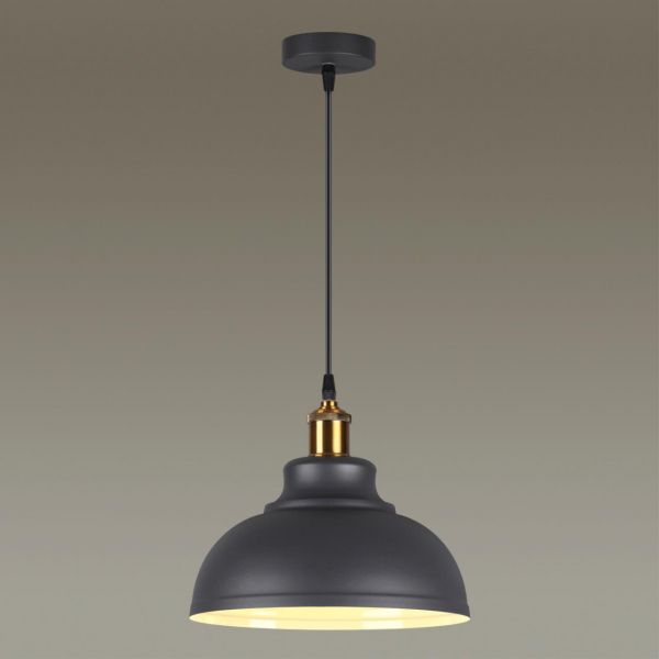 3366/1 PENDANT ODL17 380 темн.серый/бронзовый Подвес E27 60W 220V MIRT, изображение 2