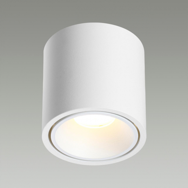 6620/10CL HIGHTECH ODL24 277 белый/металл/акрил Потолочный светильник IP20 LED 10W 3000K 220V REDO, изображение 3