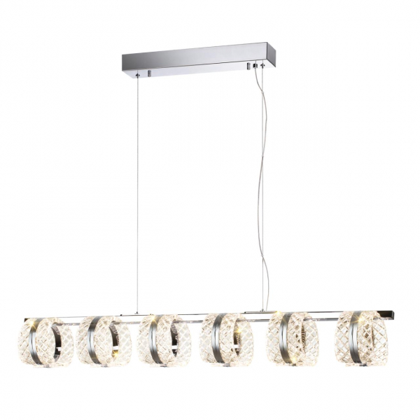 5029/40L L-VISION ODL24 455 хром/металл/акрил Люстра LED 40W 4000K 2453лм MIRAGE, изображение 2