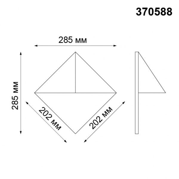 370588 STREET NT19 399 коричневый Ландшафтный светильник IP54 GU10  50W 220V TESTA, изображение 3