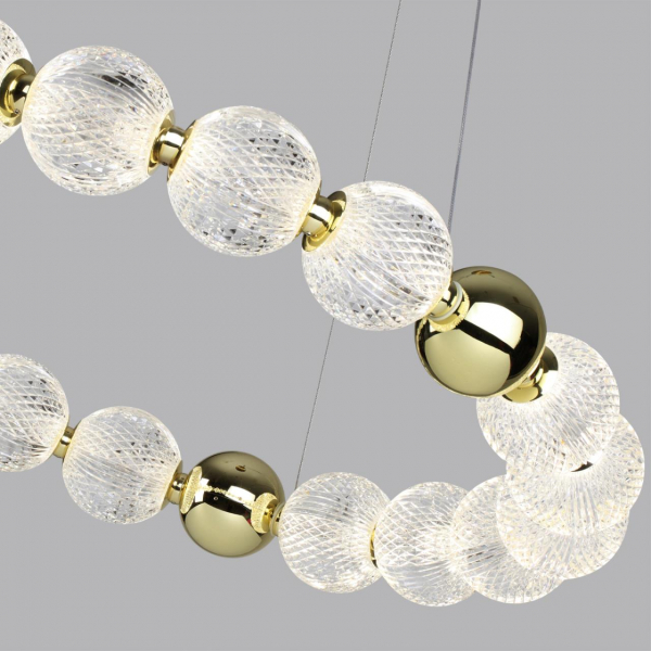 5008/60L L-VISION ODL24 463 золотой/металл/акрил Люстра LED 60W 4000K 5058лм CRYSTAL, изображение 5