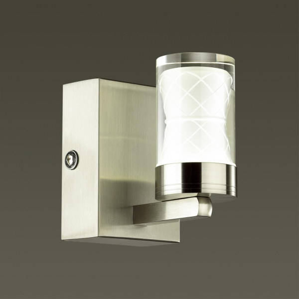 5223/5WL VINTAGE 000 никель Бра IP44 LED 5W 4000K 220V WAGNER, изображение 2