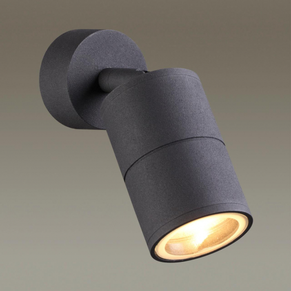 4207/1C HIGHTECH ODL20 273 черный/металл Настенно-потолочный светильник LED GU10 10W IP54 CORSUS, изображение 3