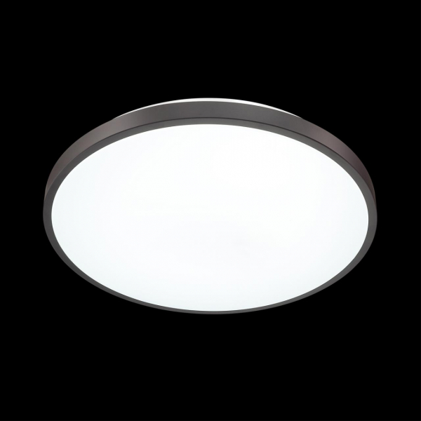 3012/DL TAN SN 158 Светильник пластик/черный LED 48Вт 3000-6500K D380 IP43 пульт ДУ/ LampSmart SMALLI, изображение 3