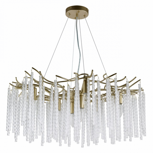 Люстра 6520/8 MISS мат.золото 8*Е14