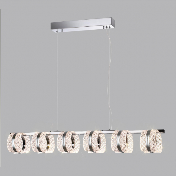 5029/40L L-VISION ODL24 455 хром/металл/акрил Люстра LED 40W 4000K 2453лм MIRAGE, изображение 3