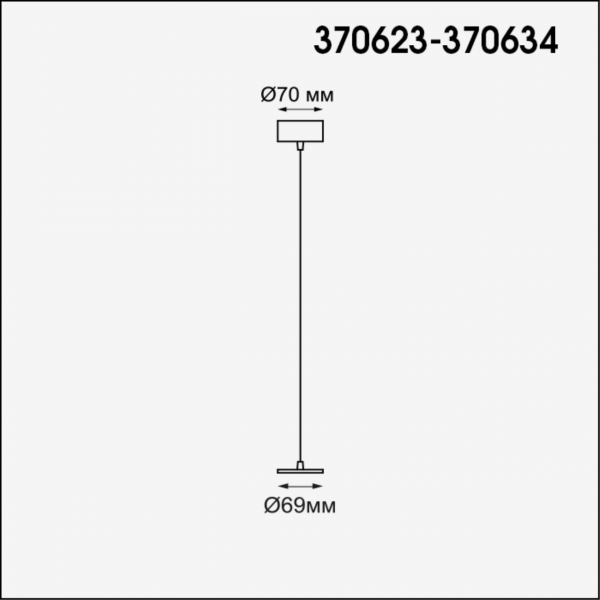 370630 KONST NT19 149 белый/черный Накладная база с проводом и кольцом для арт. 370455, 370456 MECANO, изображение 2