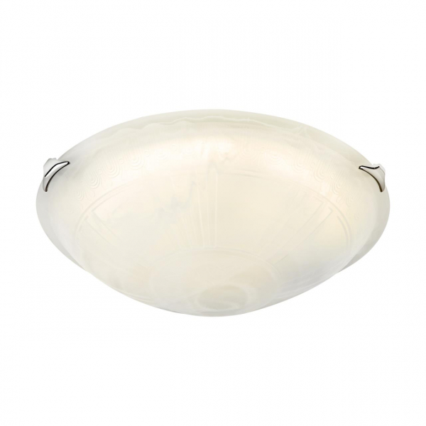 7601/DL SNOK SN Светильник стекло/белое/хром LED 48Вт 4000K D405 IP20 LUFE, изображение 2