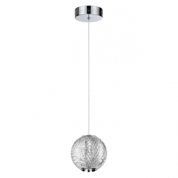 5007/5LA L-VISION ODL24 459 хром/металл/акрил Подвес LED 5W 4000K 365лм CRYSTAL, изображение 3